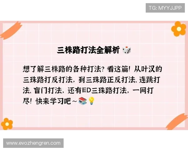 如何利用叶汉三株路走势图提升游戏中的胜率与策略制定